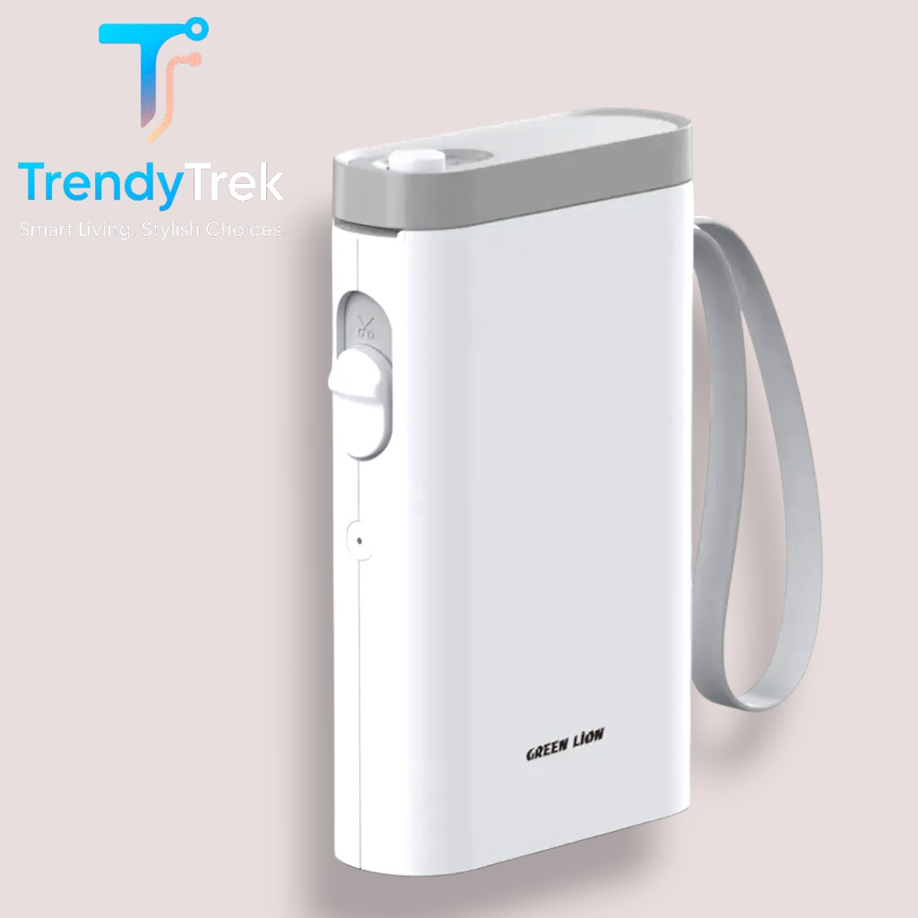 Green Lion Snap Label Thermal Printer 14mm - White - Image 2