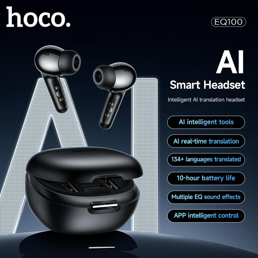 Hoco EQ100 Intelligent AI Translation Headset (App) - Image 5