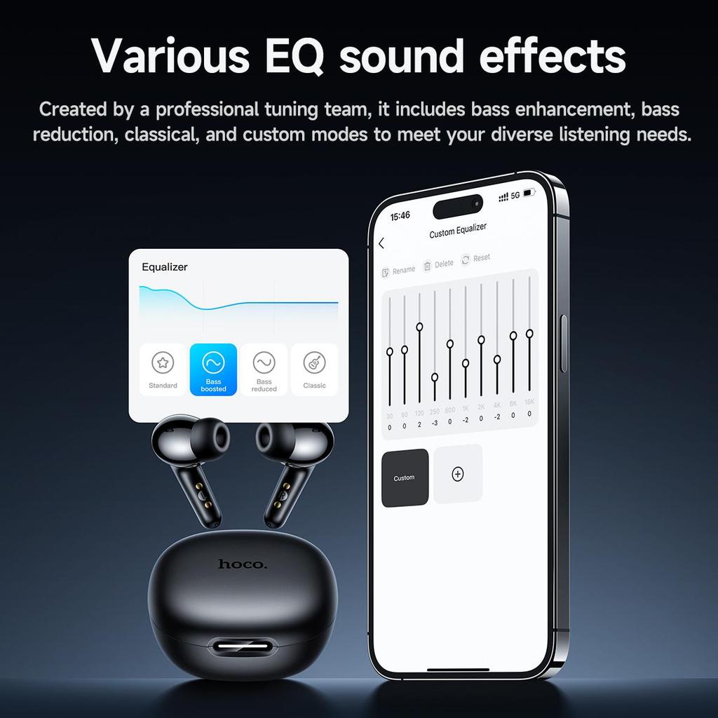 Hoco EQ100 Intelligent AI Translation Headset (App) - Image 7