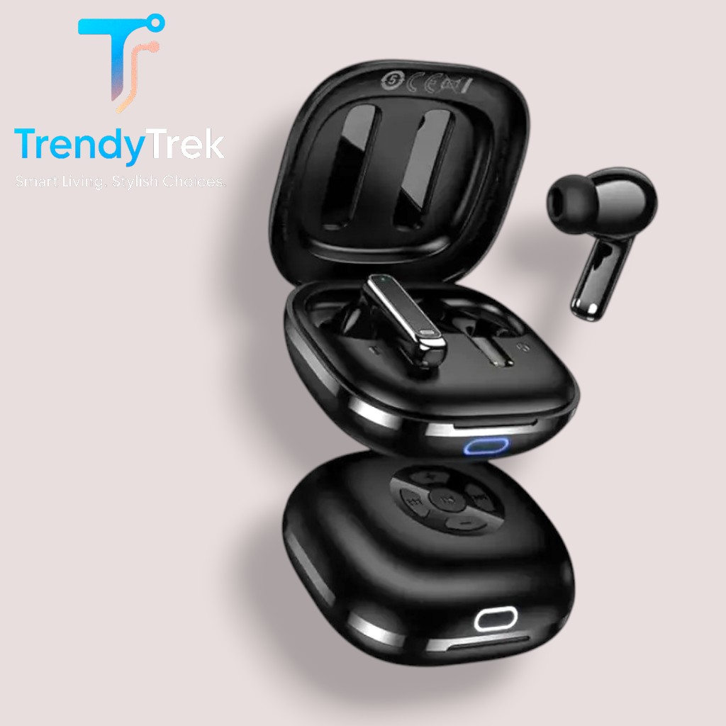 Hoco EW204 Verso True Wireless BT Headset with Remote Control - Image 2