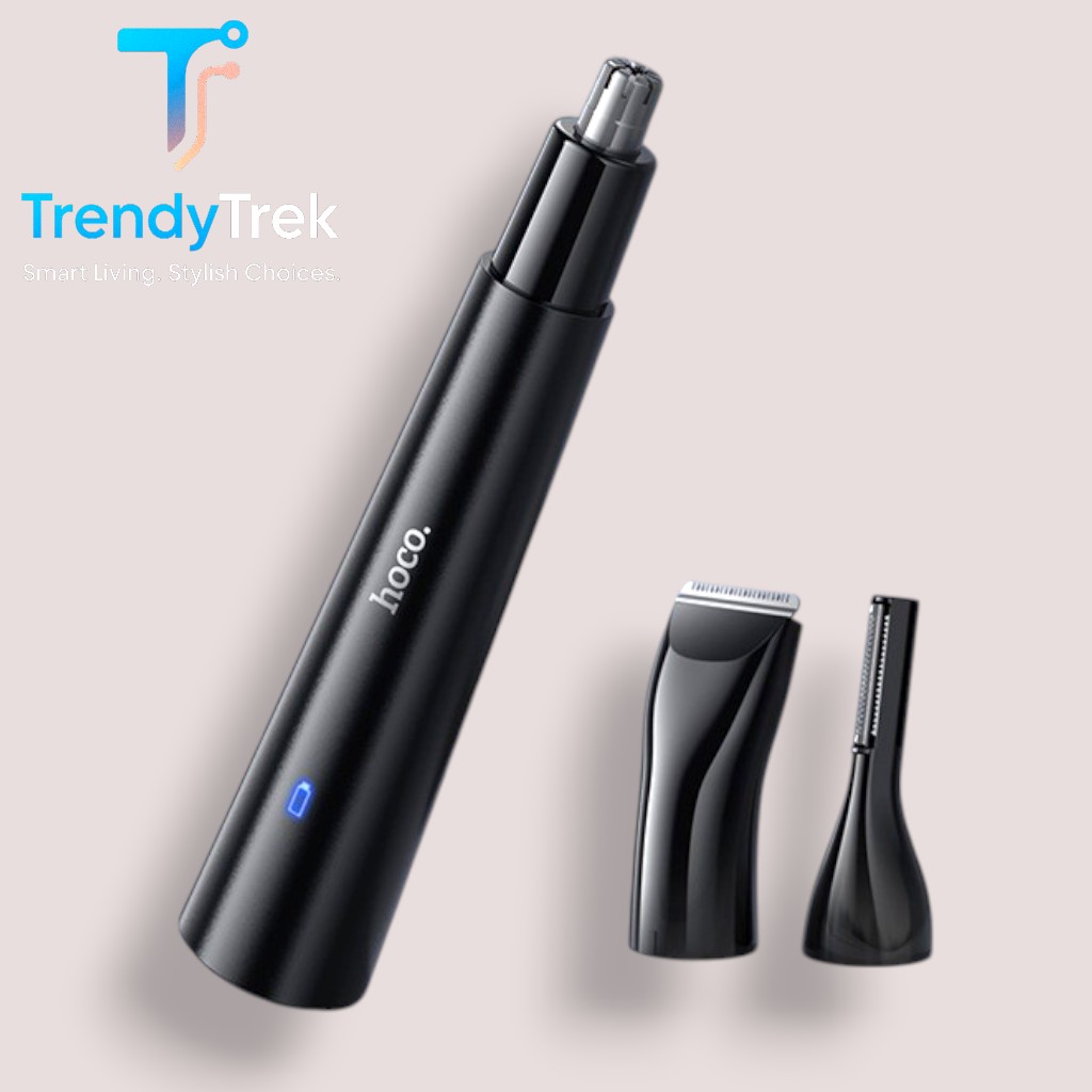 HOCO HP37 Three-in-One Multifunctional Nose Hair Trimmer - Image 3