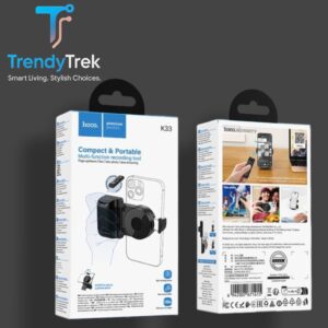 Hoco K33 Oleada Multi-Function Recording Tool - Black