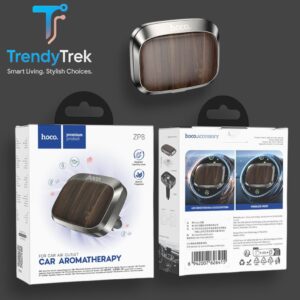Hoco ZP8 Spread Car Aromatherapy - Metal Gray