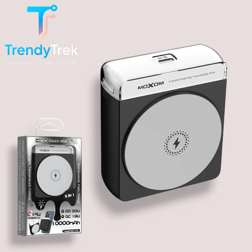 Moxom MX-PB115 Wireless Power Bank MagSafe 10000mAh PD20W + QC18W - Image 5