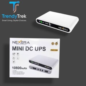 Nexera Mini DC UPS 10800mAh for Router, Modem & CCTV – POE-532E