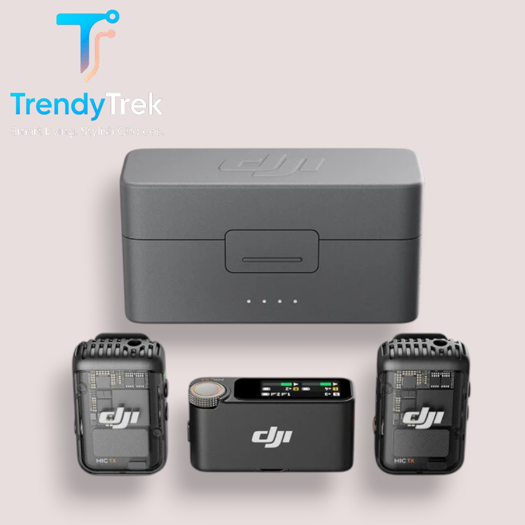 DJI Mic 2 Wireless Microphone (2 TX + 1 RX + Charging Case Combo) - Image 2