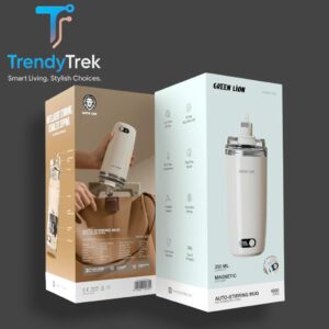 Green Lion Auto-Stirring Mug 350mL – Cream