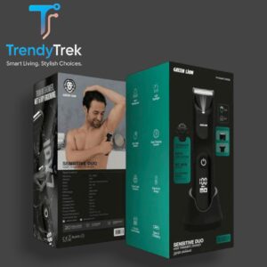 Green Lion Sensitive Duo Hair Trimmer & Shaver - Black