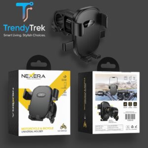 Nexera NX-MH02 Knight Motorcycle & Bicycle Universal Phone Holder