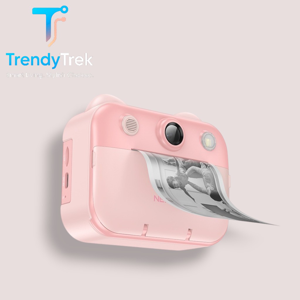 Nexera NX-CAM01 Dual Camera Kids Instant Printing Camera - Pink - Image 3