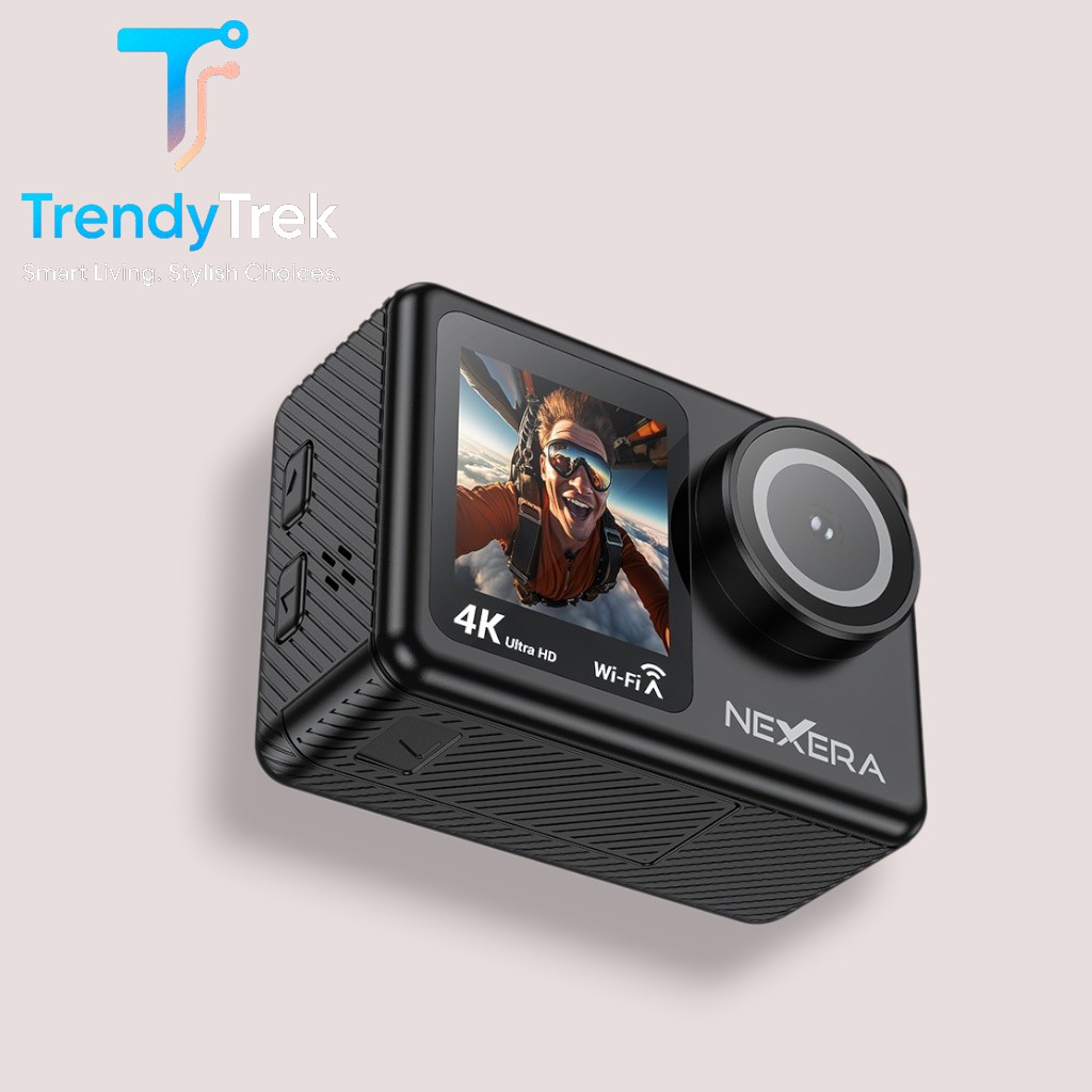 Nexera NX-CAM02 Dual Color Screen 4K Sports Action Camera - Image 3