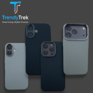 Nexera Premium Woven Fiber Magnetic Case – iPhone 16 & 17 Series