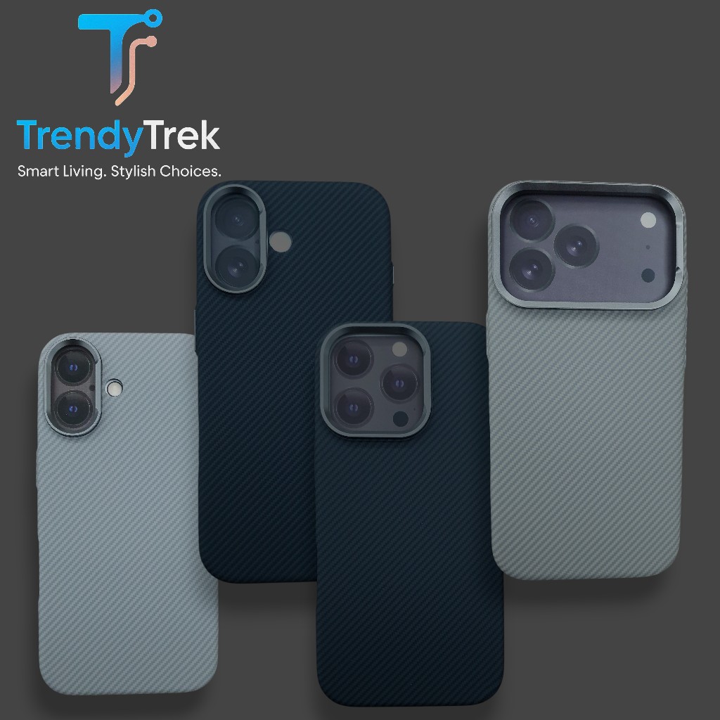 Nexera Premium Woven Fiber Magnetic Case – iPhone 16 & 17 Series