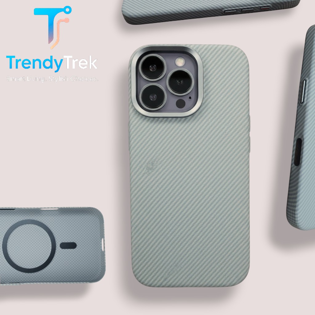 Nexera Premium Woven Fiber Magnetic Case – iPhone 16 & 17 Series - Image 5