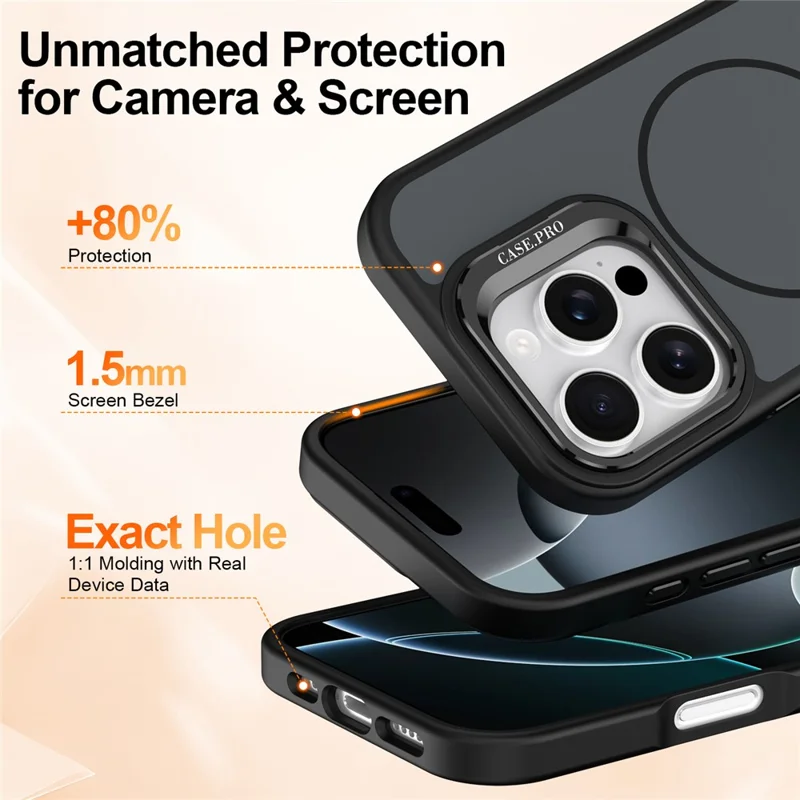 YOTOO Premium Magnetic Protective Case with Kickstand – iPhone 16 & 17 Series - Image 12