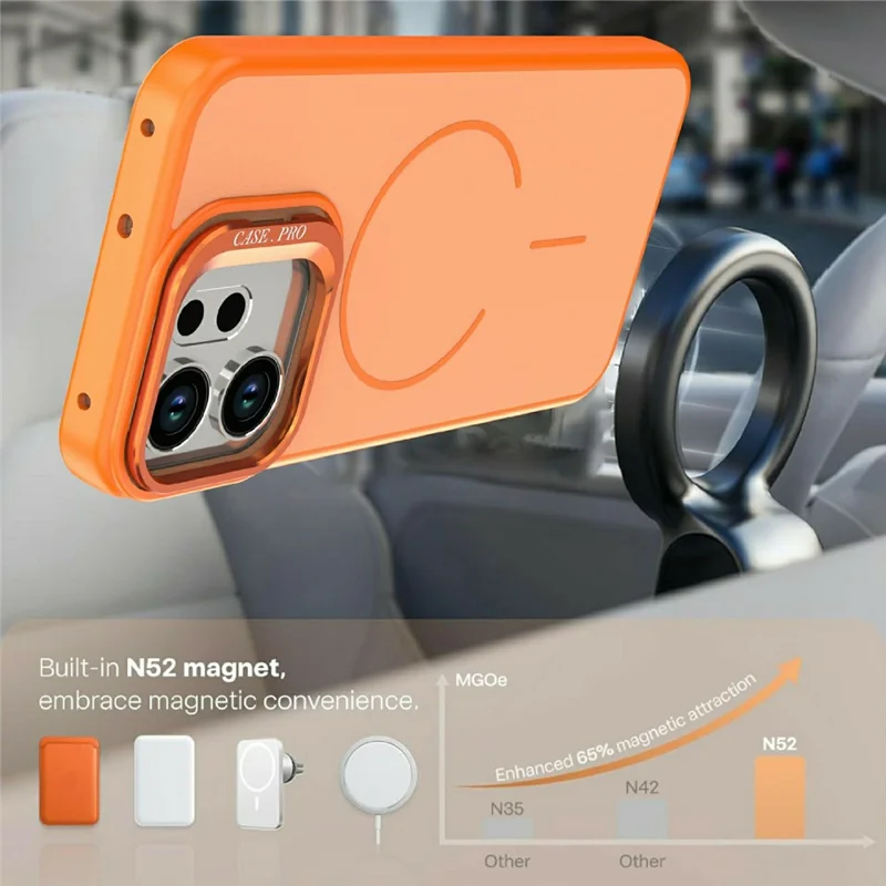 YOTOO Premium Magnetic Protective Case with Kickstand – iPhone 16 & 17 Series - Image 9