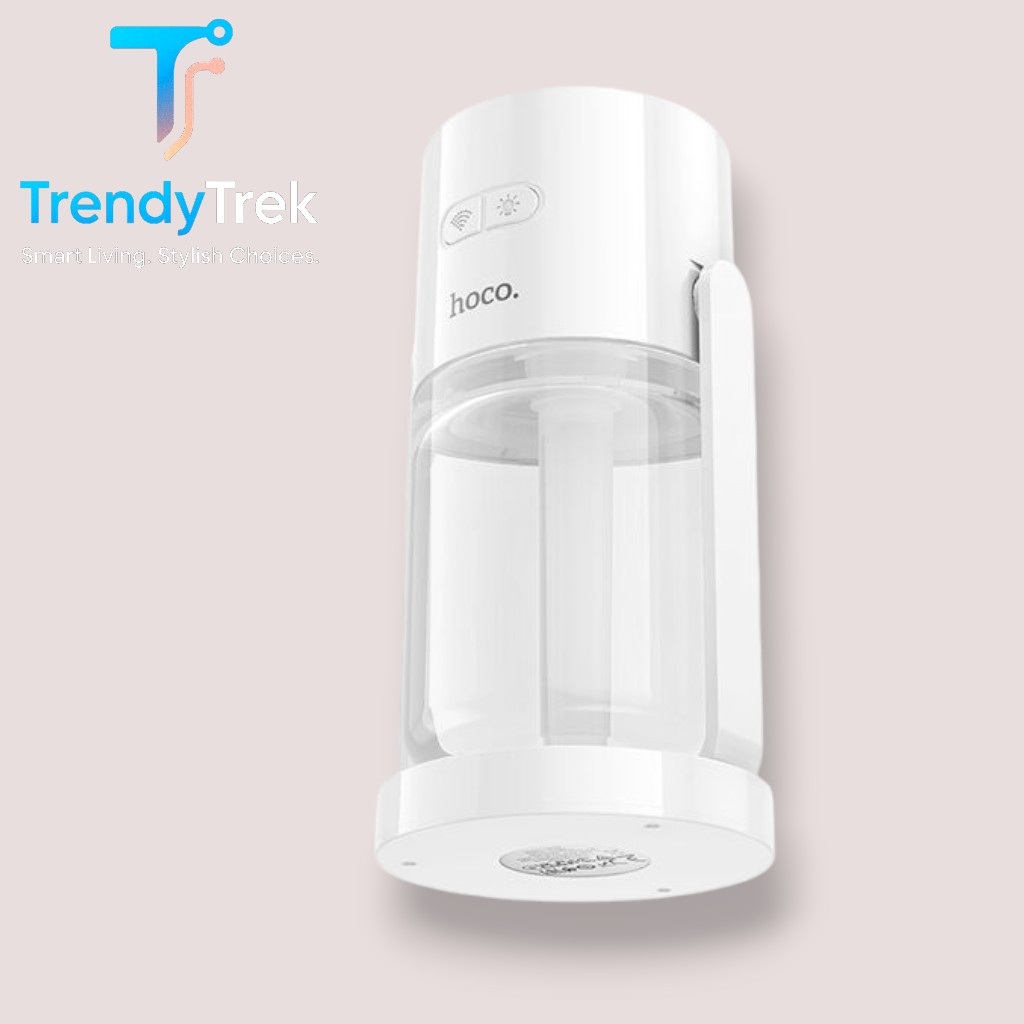 HOCO HX34 2-in-1 Starry Night Light & Humidifier – White - Image 5