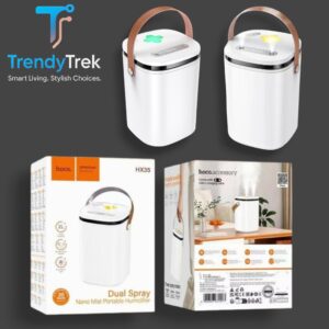 Hoco HX35 Dual Spray Nano Mist Humidifier & Fragrance Diffuser - 2L
