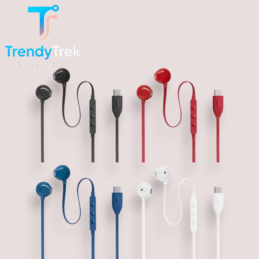 JBL Tune 305C USB-C Wired Hi-Res Earbuds - Image 3