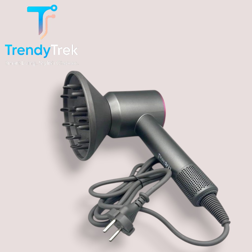 XO CF28 Intelligent High-Speed Hair Dryer 1600W – Graphite Gray - Image 4