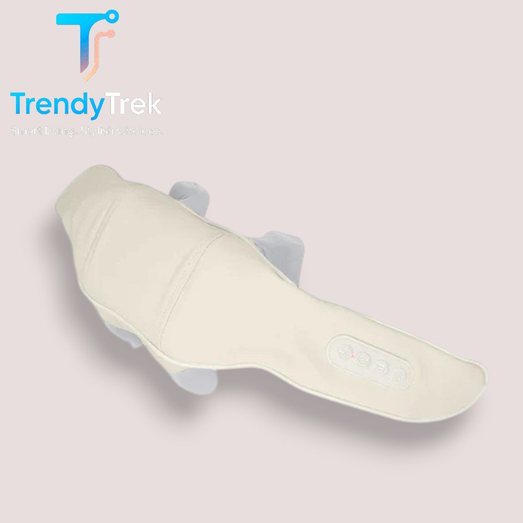 HOCO HP52 Shoulder & Neck Massager with Heat Therapy – Beige - Image 5