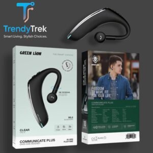 Green Lion Communicate Plus Over-Ear Headset - Black