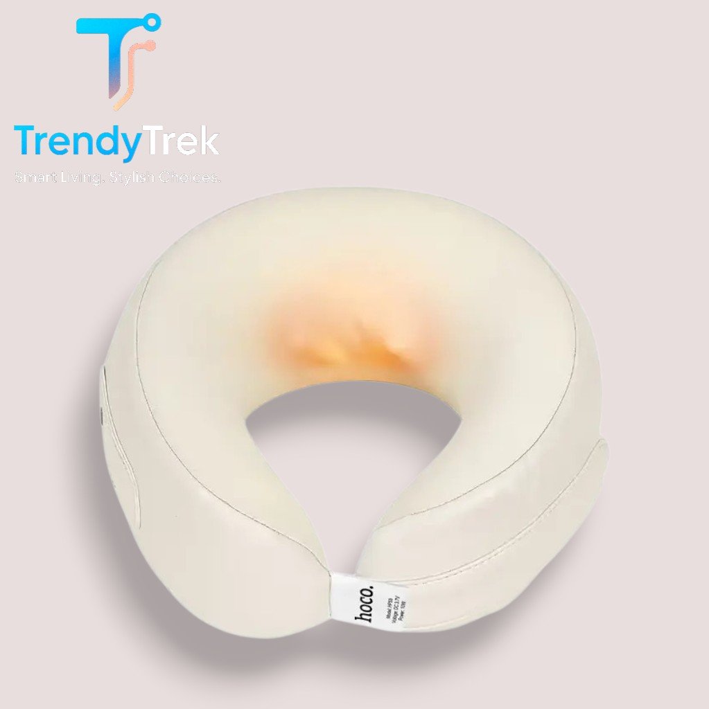 Hoco HP53 Rechargeable Neck Massager & Heated Memory Foam Neck Support Pillow - Image 3