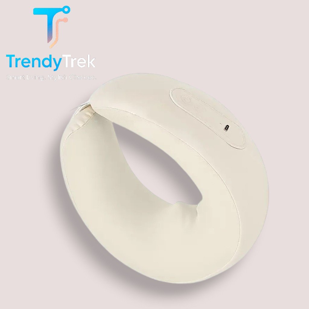 Hoco HP53 Rechargeable Neck Massager & Heated Memory Foam Neck Support Pillow - Image 4