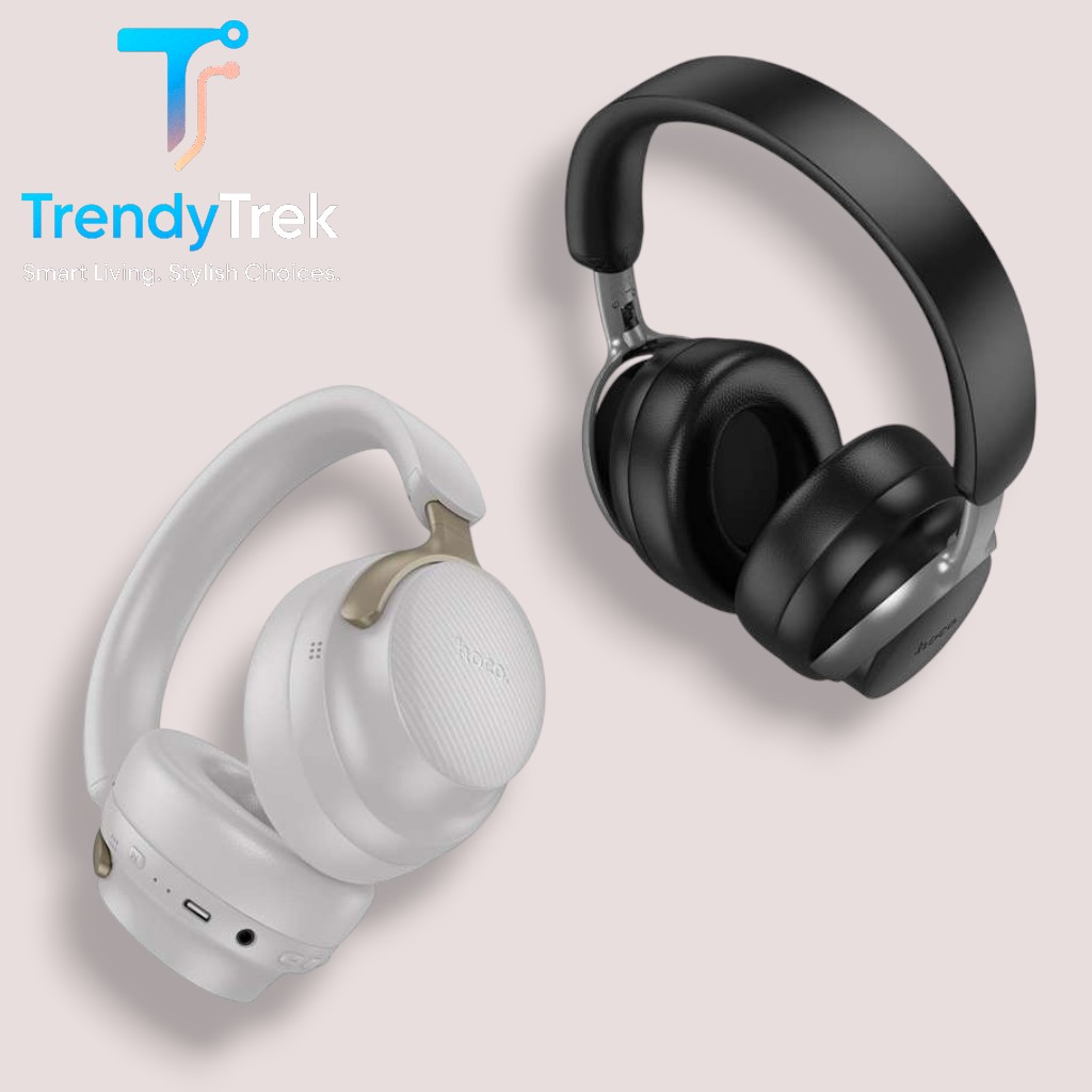Hoco W53 Plus ANC Wireless Over-Ear Headphones - Image 3