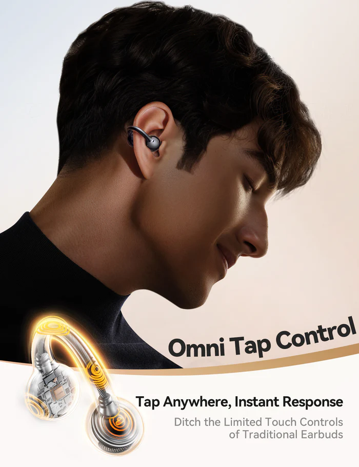 JOYROOM JR-OE3 OpenFree Open-Ear Clip-On Wireless Earbuds - Image 7