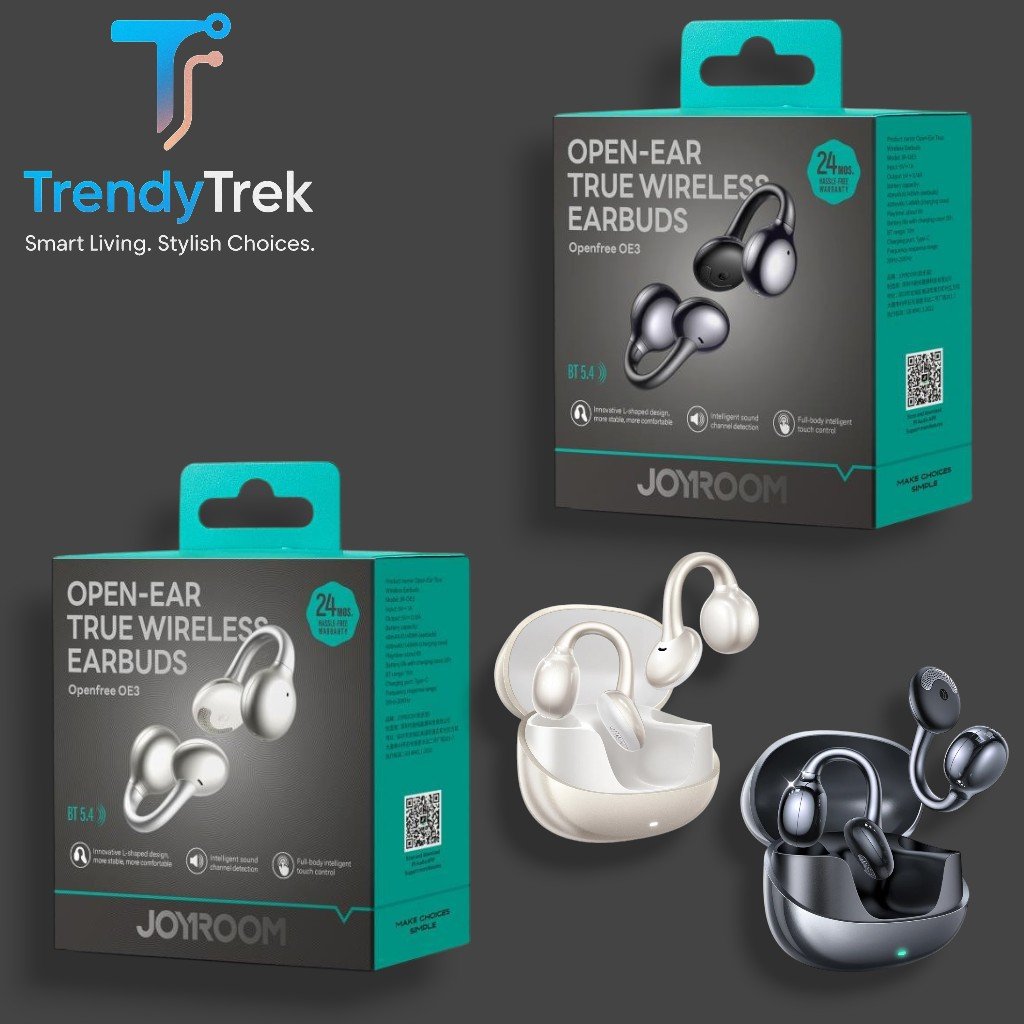 JOYROOM JR-OE3 OpenFree Open-Ear Clip-On Wireless Earbuds