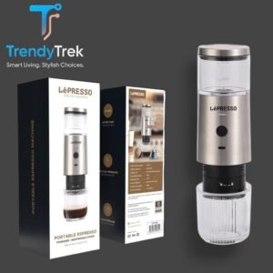 LePresso Stainless Steel Portable Espresso Maker