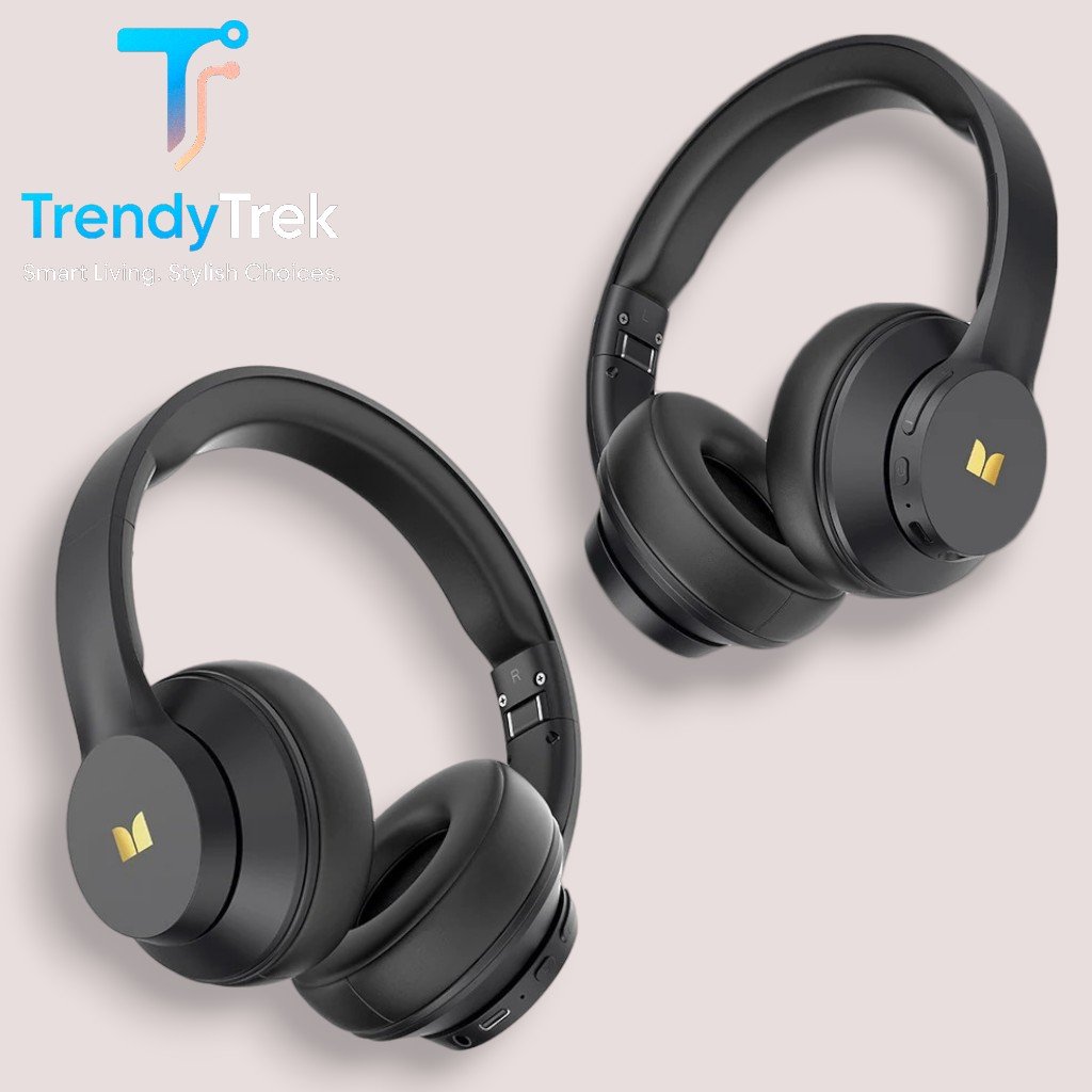 Monster Mission 100 Wireless Over-Ear Headphones – Bluetooth 5.4, 40mm Drivers, Up To 40H Playtime - Image 4