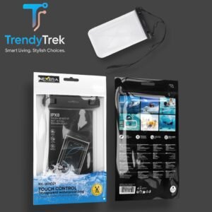 Nexera NX-WPC01 IPX8 Touch Control Transparent Waterproof Phone Bag