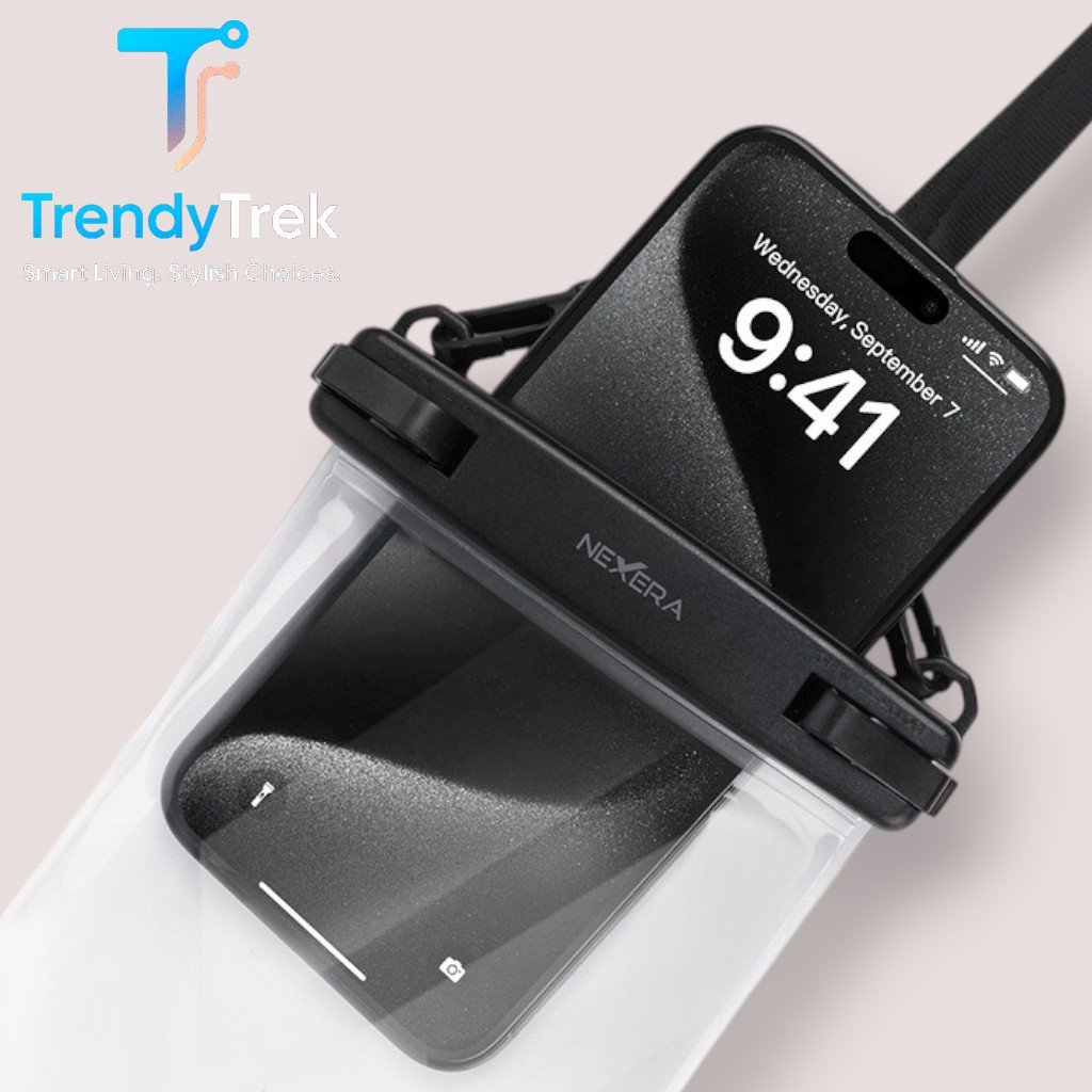 Nexera NX-WPC01 IPX8 Touch Control Transparent Waterproof Phone Bag - Image 5