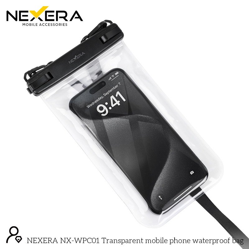 Nexera NX-WPC01 IPX8 Touch Control Transparent Waterproof Phone Bag - Image 7