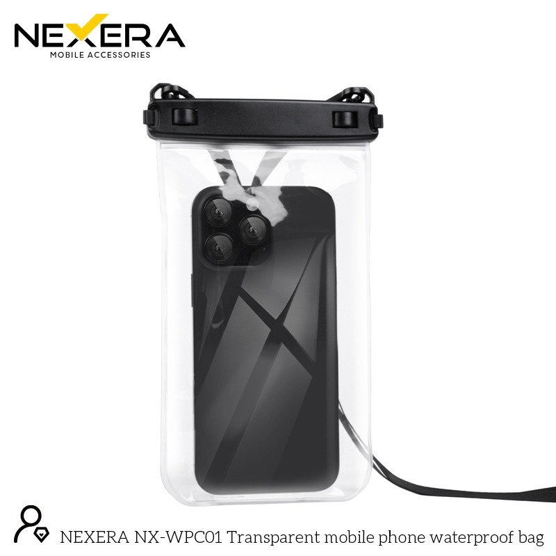 Nexera NX-WPC01 IPX8 Touch Control Transparent Waterproof Phone Bag - Image 6