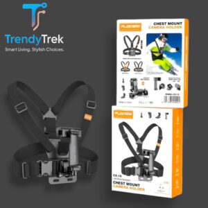 PLOKAMA CX-10 Chest Mount Camera Holder for Smartphones & Action Cameras