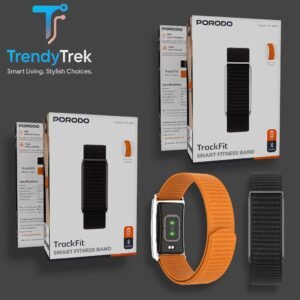 Porodo TrackFit Smart Fitness Band with Extra Nylon Strap