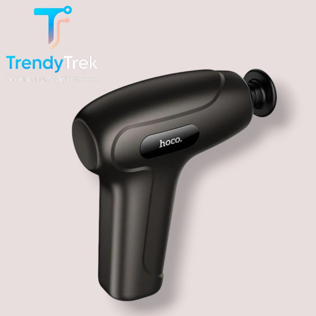 Hoco HP51 Ultra Mini Portable Percussion Massager – 6-Speed Deep Tissue Massage Gun - Image 3