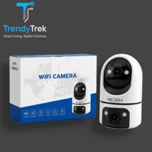 Nexera K2 Dual-Lens Smart WiFi Security Camera – 1080P PTZ with Human Tracking & Full-Color Night Vision