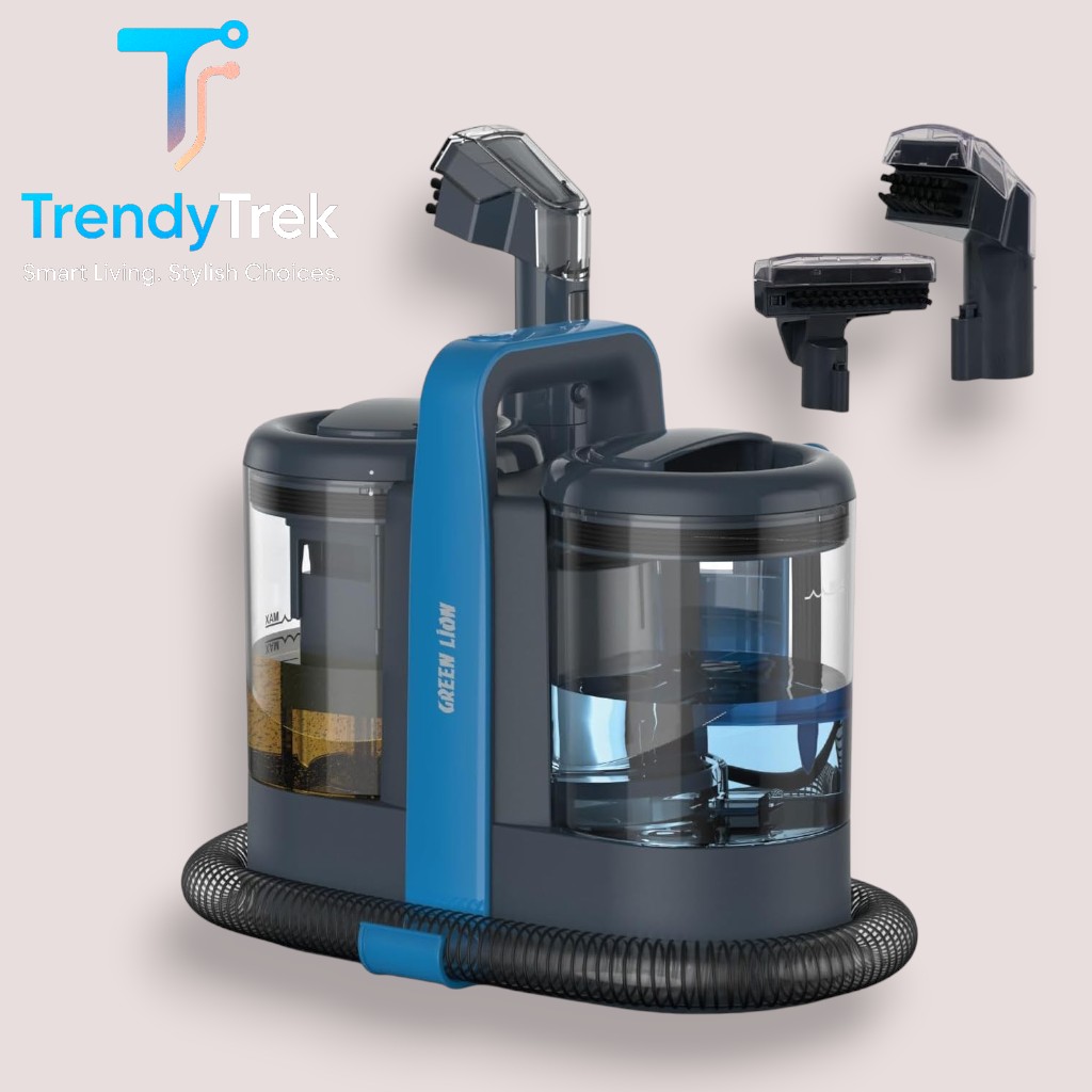 Green Lion Carpet Cleaner Pro with 15kPa Powerful Suction – Blue - Image 2