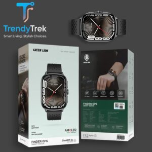 Green Lion Finder GPS Smart Watch – Black