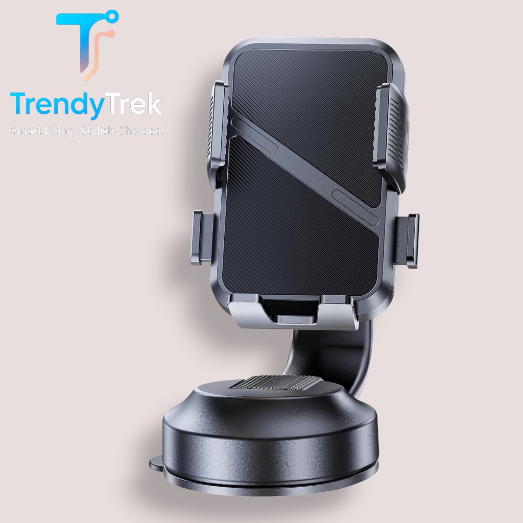 Green Lion GX-74 Suction Phone Holder – Black - Image 4