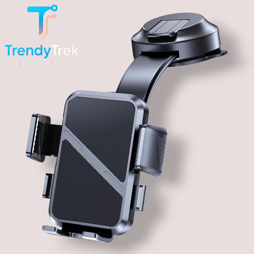 Green Lion GX-74 Suction Phone Holder – Black - Image 6