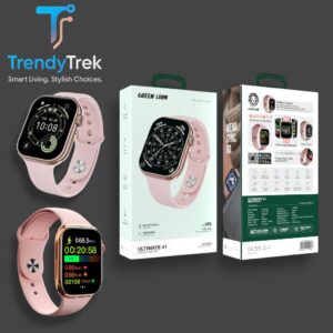 Green Lion Ultimate 41 Smart Watch – Pink