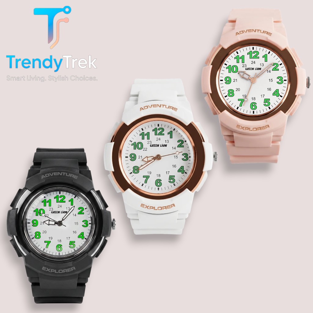 Green Lion Explorer Kids Analog Watch - Image 2
