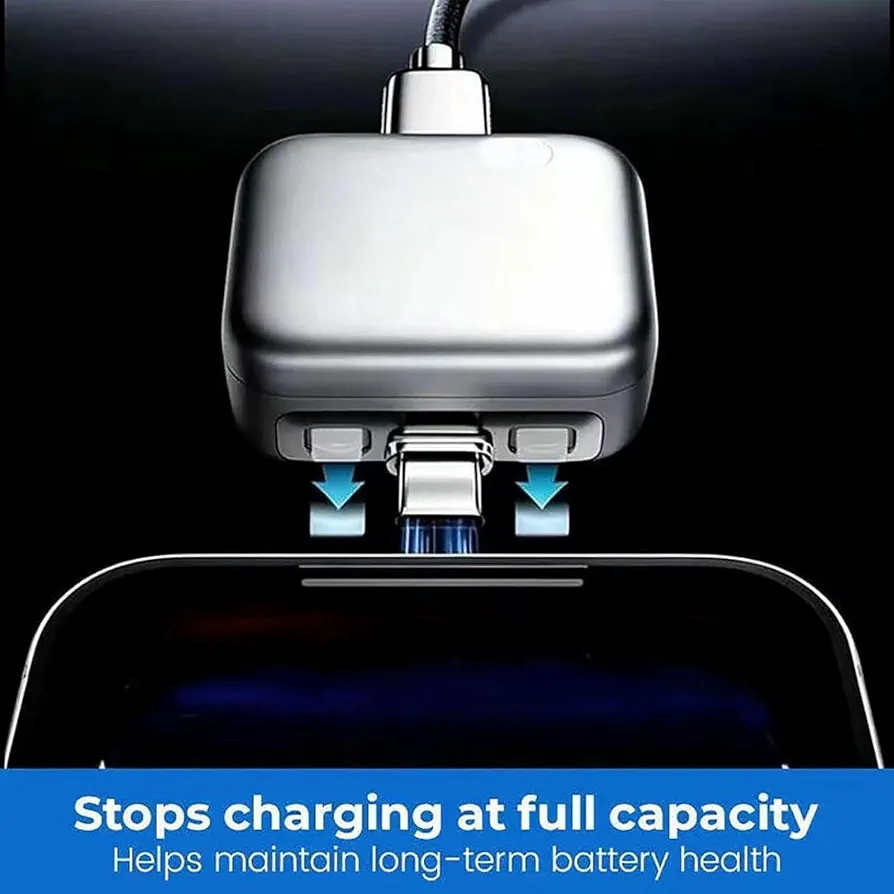 Green Lion Auto-Disconnect Smart Charger 140W PD USB-C – Gray - Image 4
