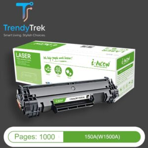 i-Aicon Premium Compatible HP 150A Black Toner with Chip – W1500A – 1,000 Pages