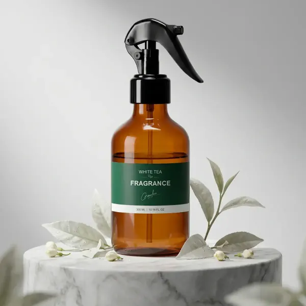 Green Lion Fragrance Spray White Tea 300mL – Brown - Image 5